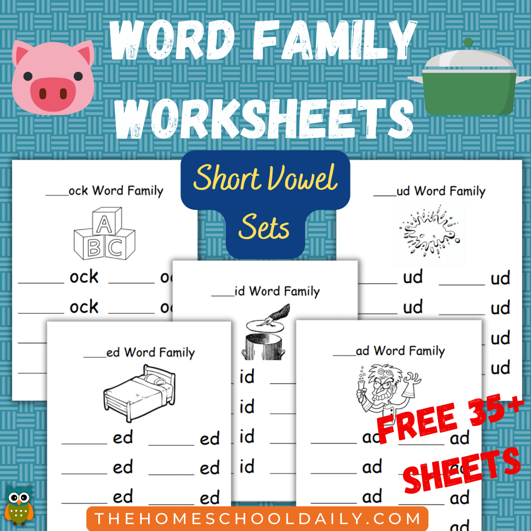 Word family worksheets