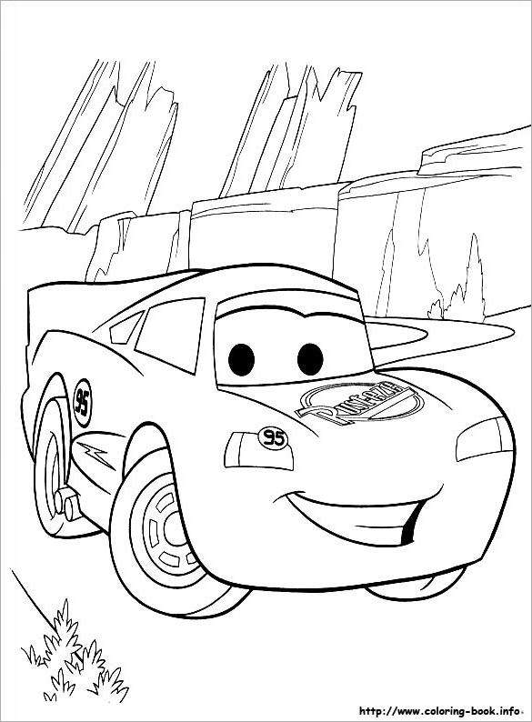 Car coloring pages