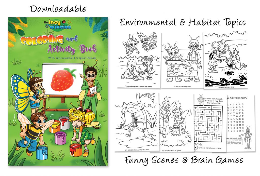 Coloring activity book for all ages kids printable coloring book