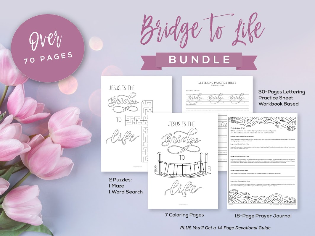 Free scripture coloring pages and lettering practice sheets