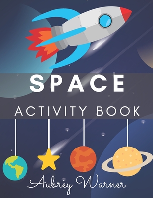 Space activity book mazes coloring pages word search and more activity book for kids paperback face in a book