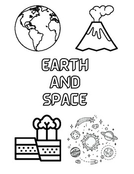 Th grade science word search and coloring sheet bundle