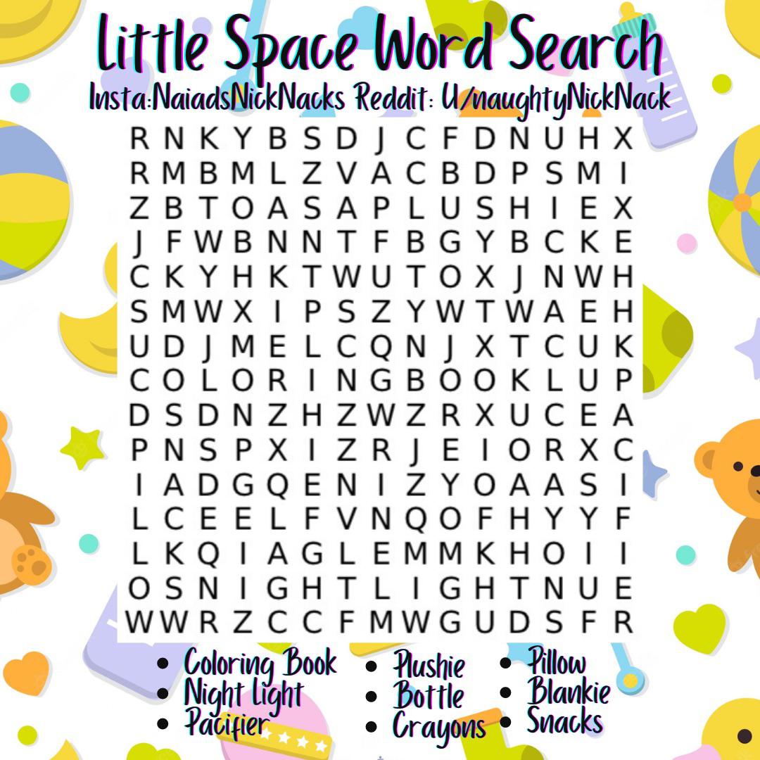 Little space word search ð have find searching ð rlittlespace