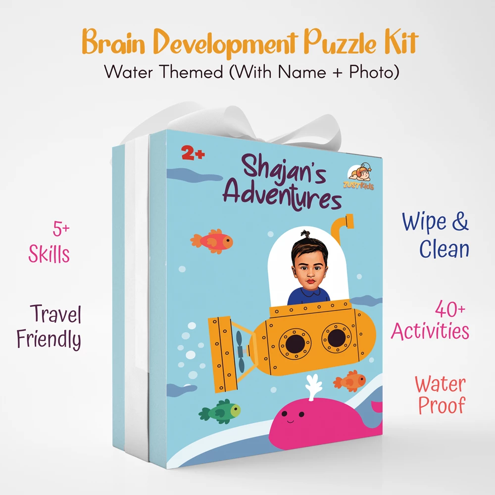 Brain activity book customized