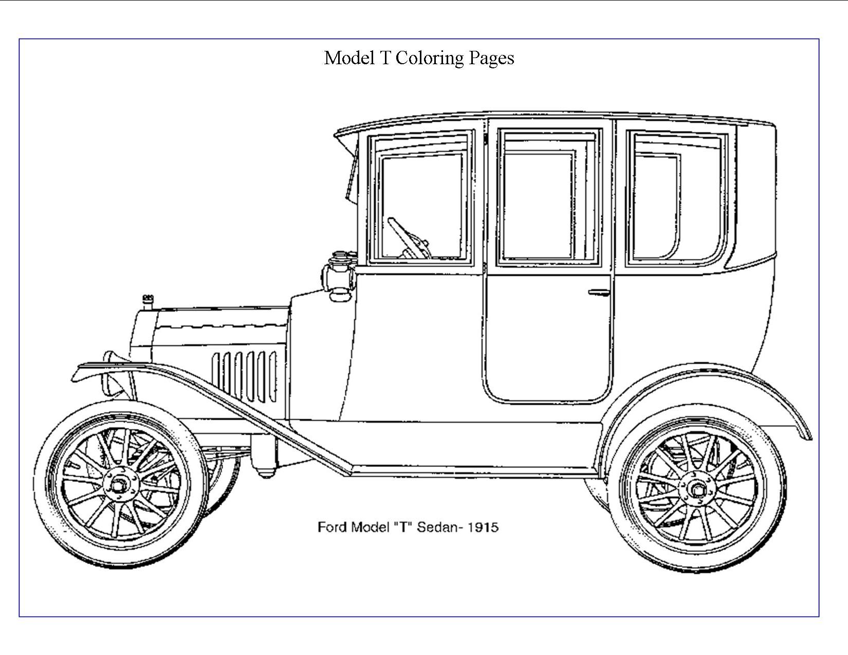 The model t ford club of greater stlouis inc word search and coloring page