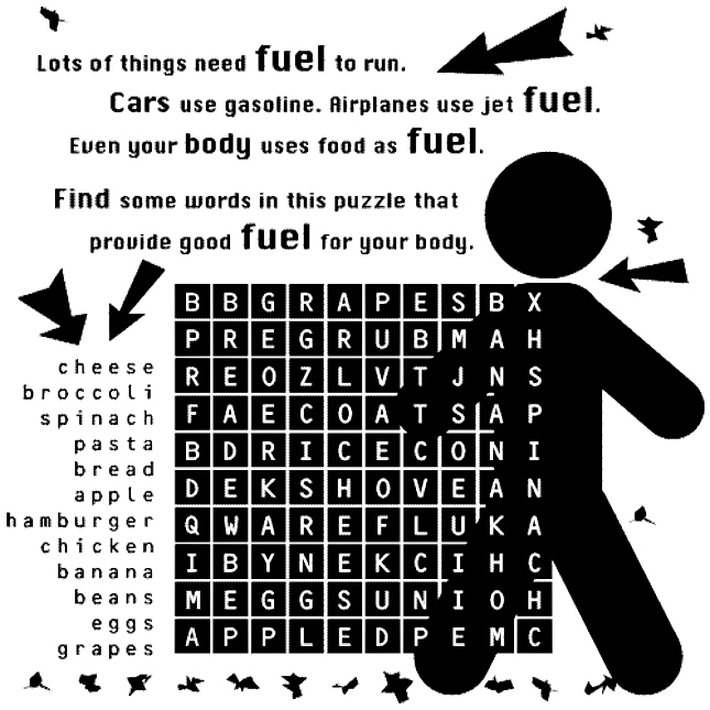 Food word search