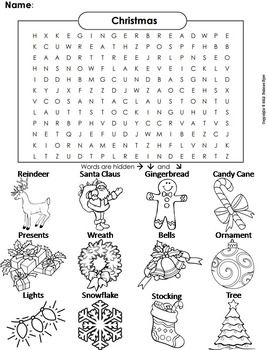 Christmas word search coloring sheet christmas word search christmas words coloring sheets