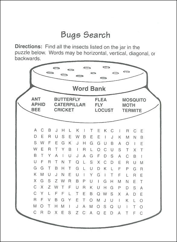 Third grade word search