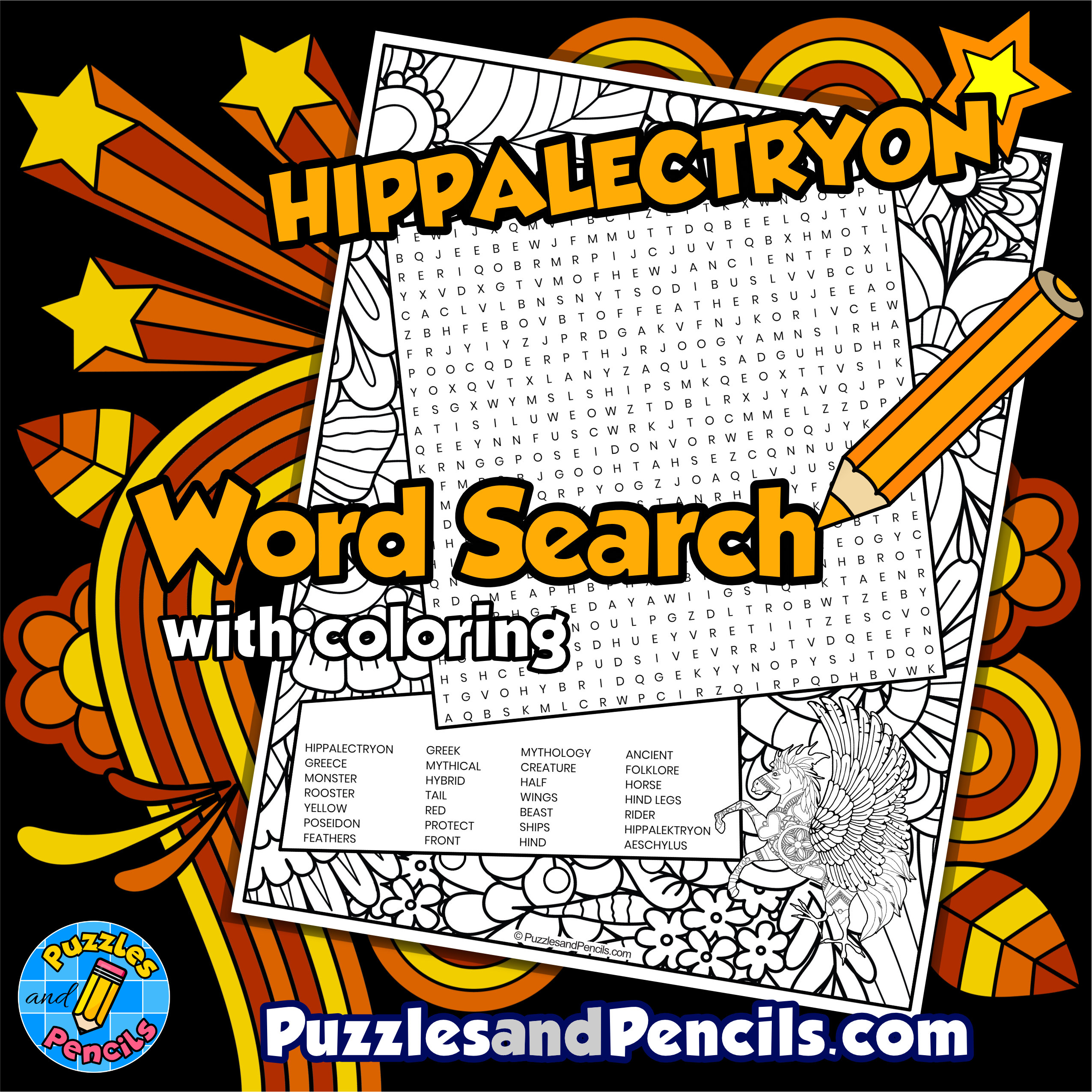 Ocean animals word search puzzle with coloring ocean habitat wordsearch made by teachers