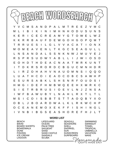 Best free word search printable puzzles for kids adults