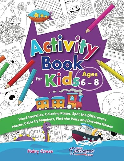 Activity book for kids ag