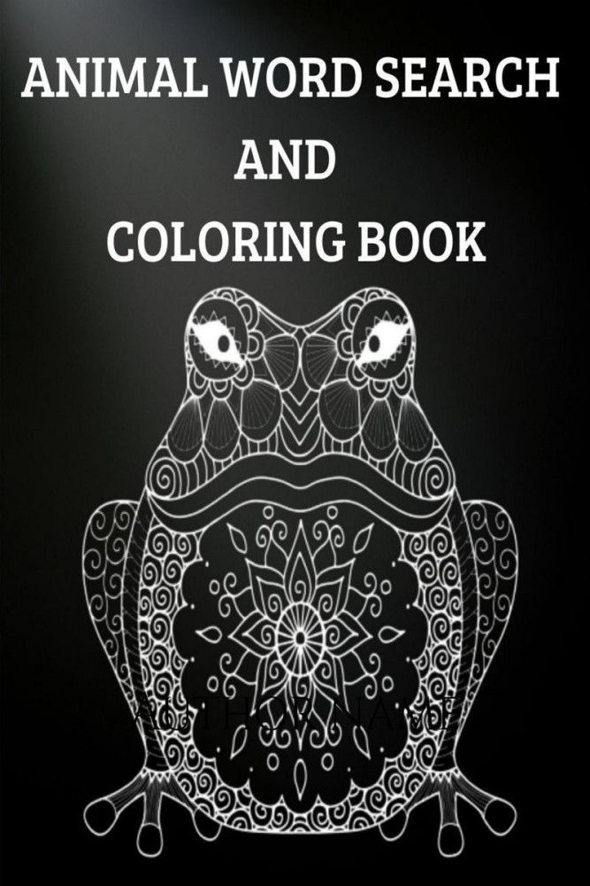 Buy animal word search and coloring book by celia hanson at low price in india