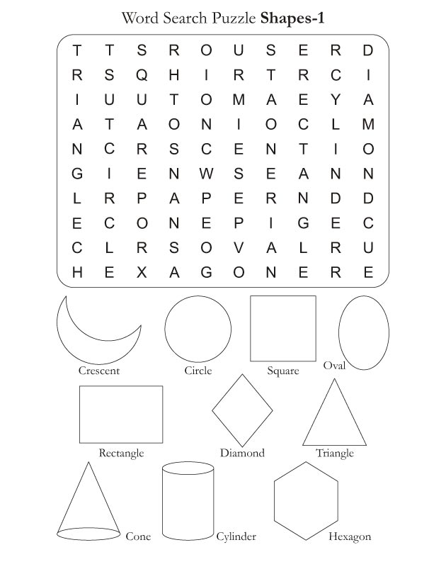 Word search puzzle shapes download free word search puzzle shapes for kids best coloring pages