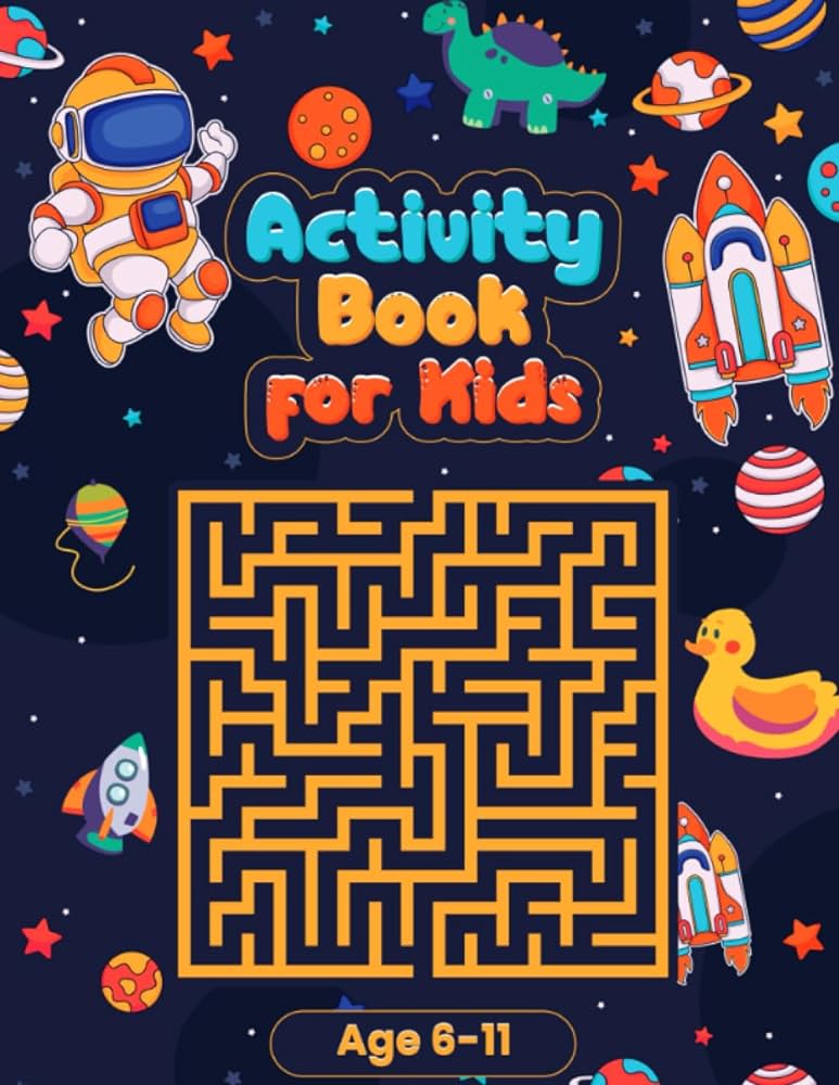 Activity book for kids ages