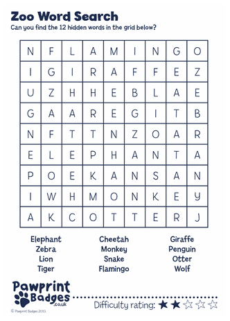 Word searches