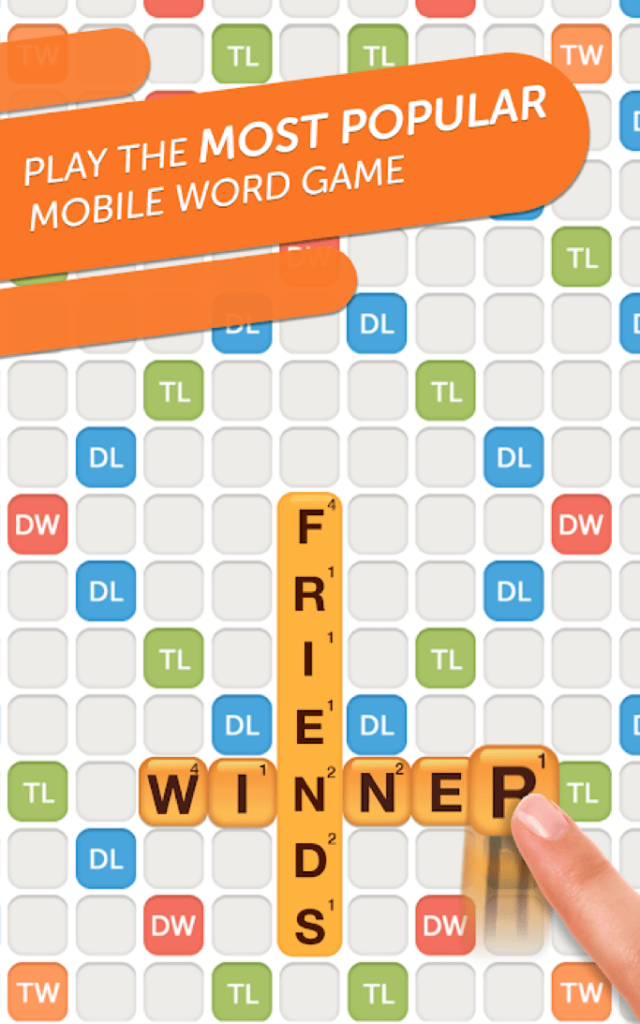 Mobile app success story words with friends