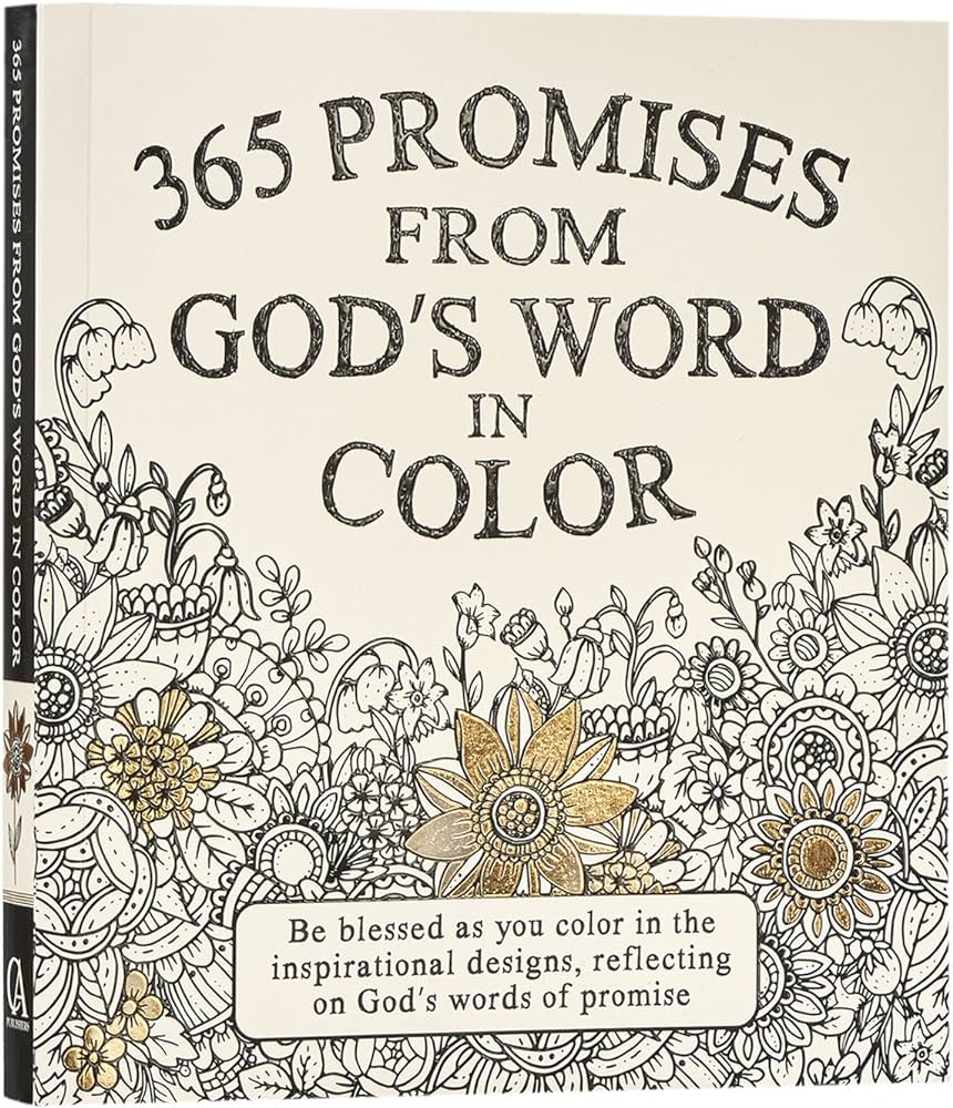 Promises from gods word in color scripture and coloring pages pact purse size