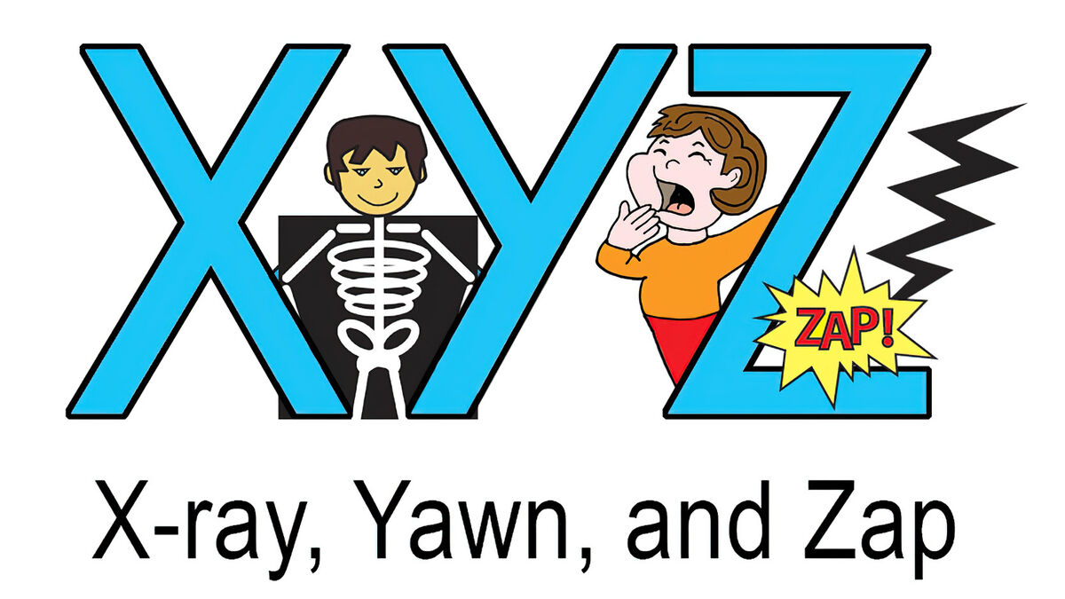 Words that start with x y and z for kids