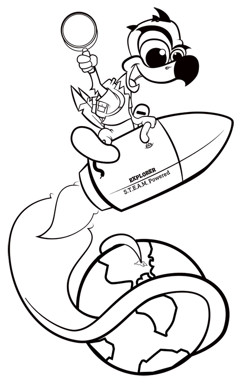 Hunter coloring pages community college