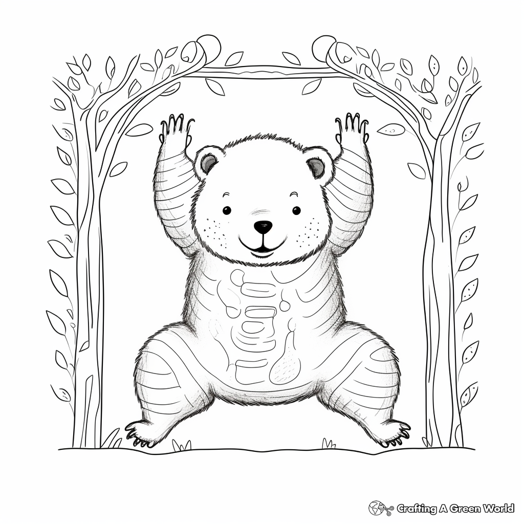 Work it out wombats coloring pages