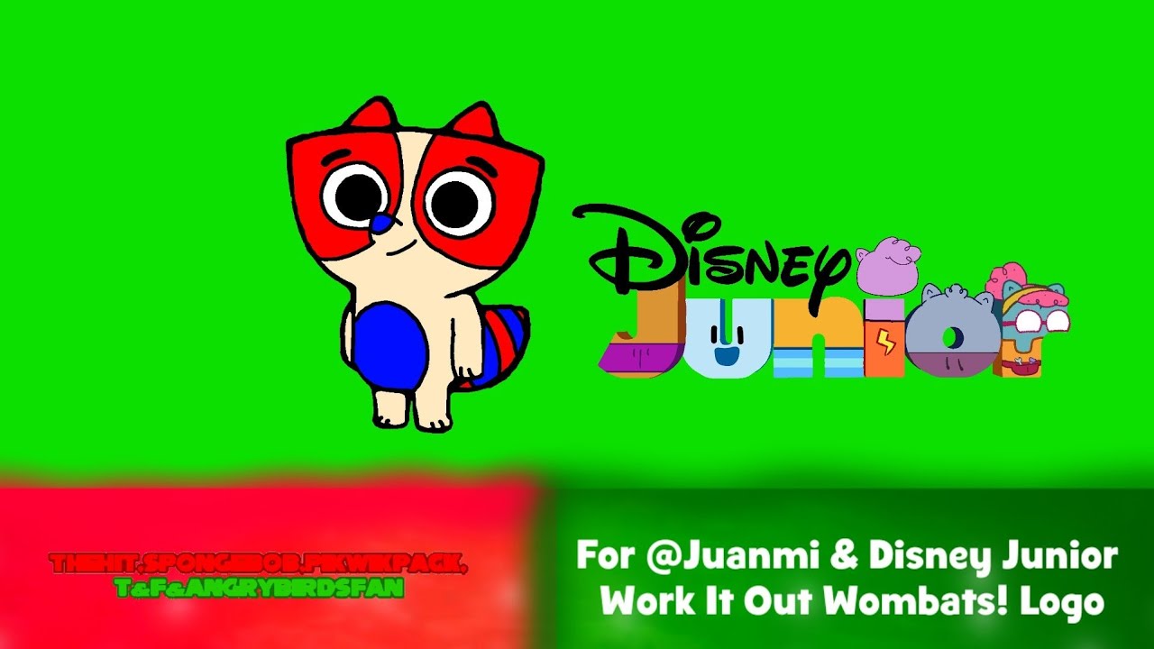 For juanmithetootooboyfan disney junior work it out wombats logo