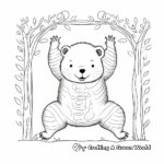 Work it out wombats coloring pages