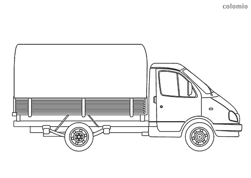 Trucks coloring pages free printable truck coloring sheets