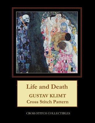 Life and death gustav klimt cross stitch pattern large print paperback murder by the book