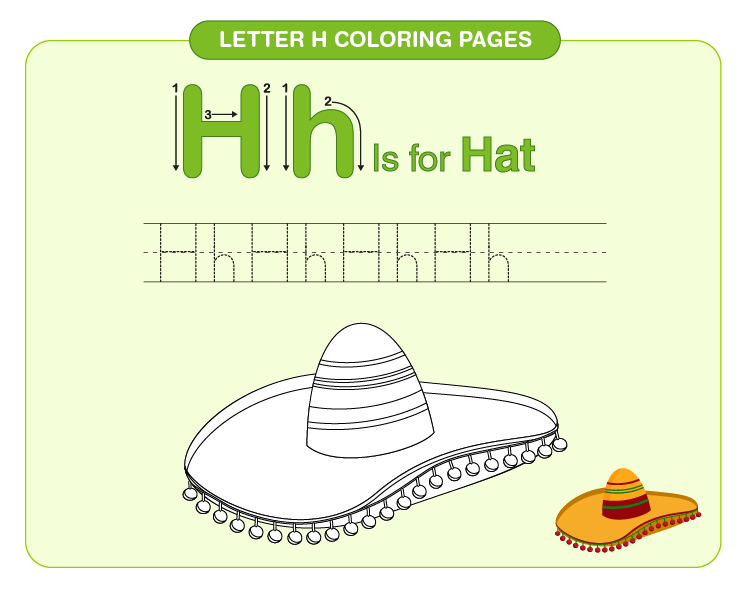 Letter h worksheets download free printables