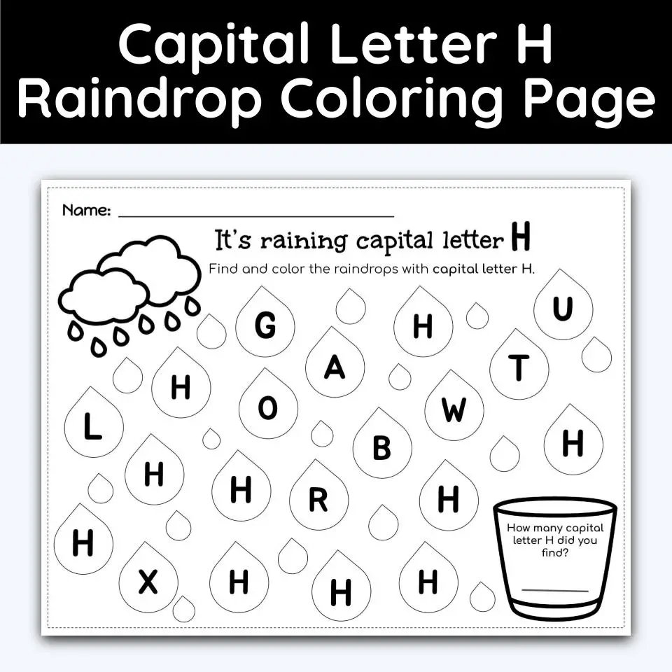 Capital letter h