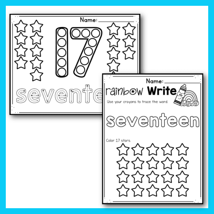 Free printable number worksheets for tracing and number recognition