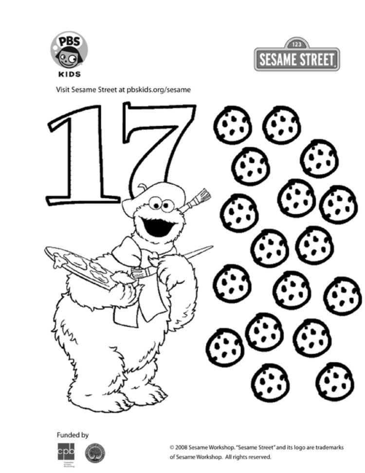 The number coloring page kids coloringâ kids for parents