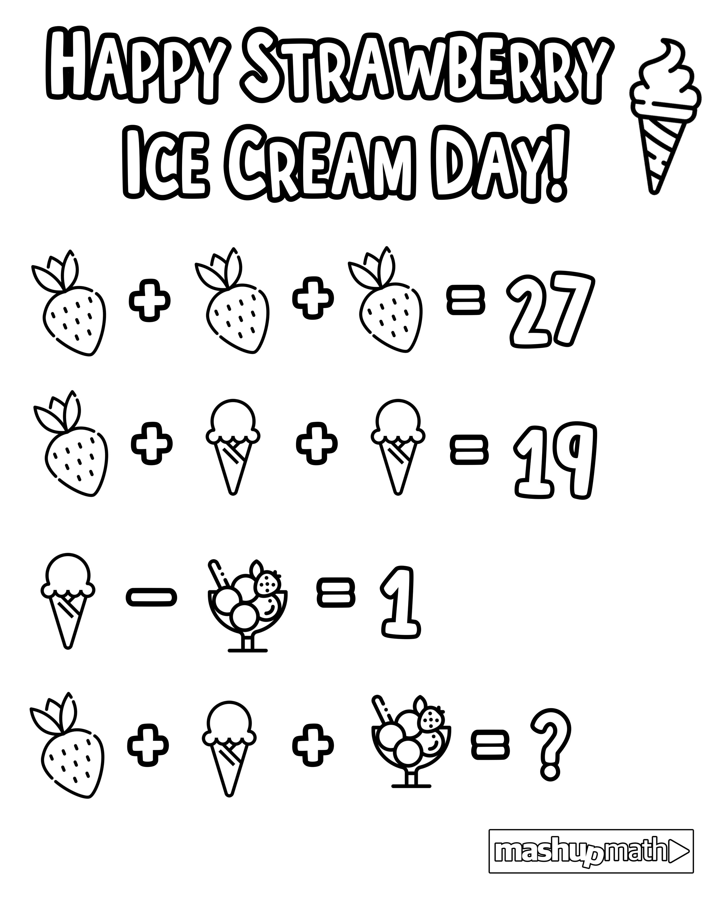 Free math coloring pages for grades