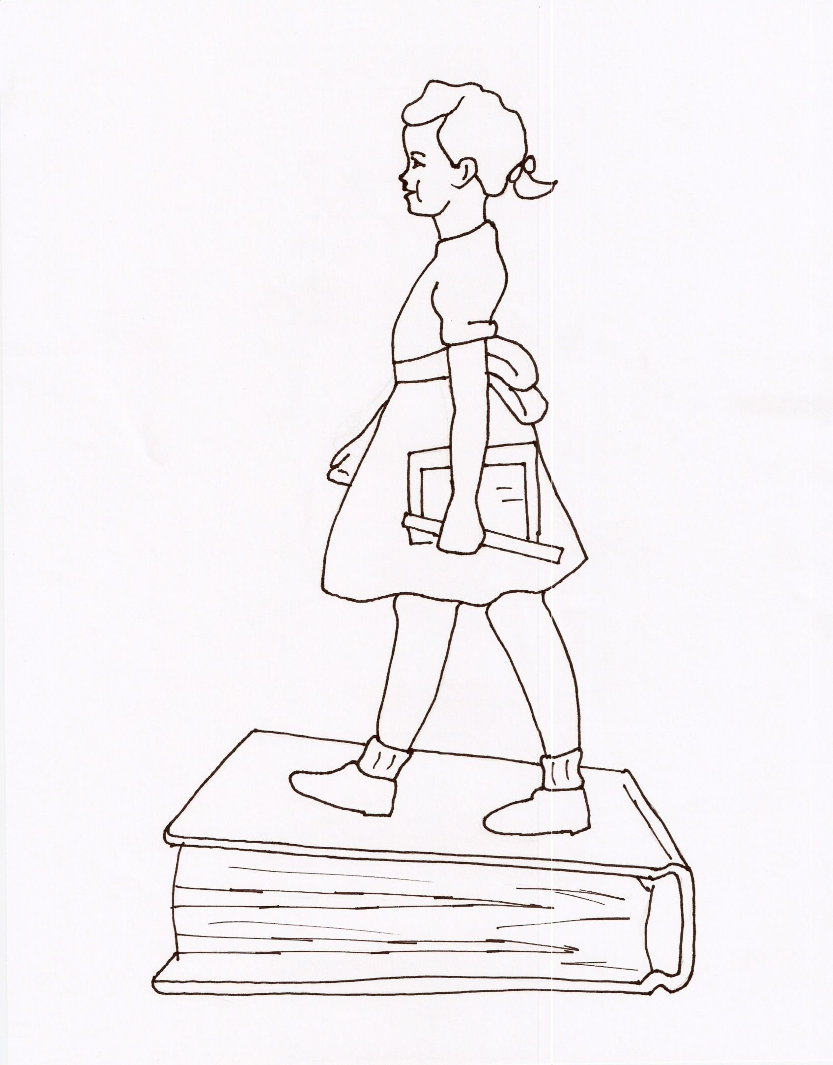 Ruby bridges goes to school by ruby bridges coloring page black history month activities black history month crafts black history month projects