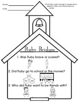 Ruby bridges worksheets by karina lawrence tpt