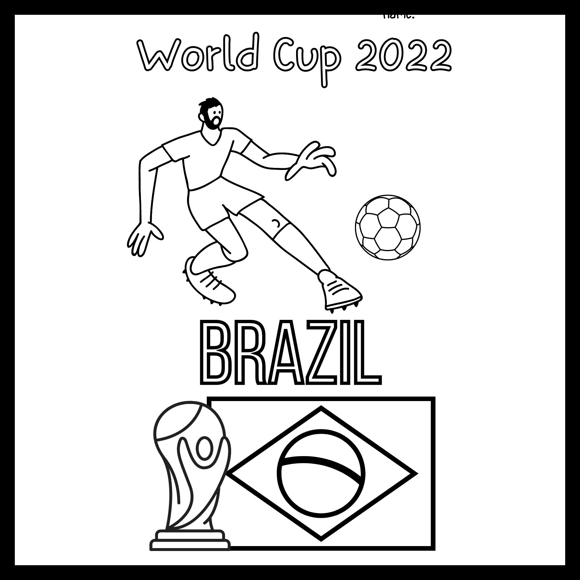 Fifa world cup coloring pagesworld cup coloring book with country flags world cup soccer playersprintable kids coloring book instant download