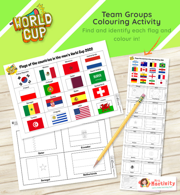 Mens world cup team groups flag louring activity mens world cup resources