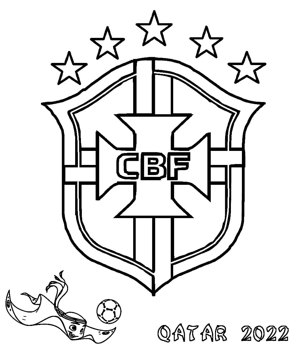 Brazil fifa world cup coloring page