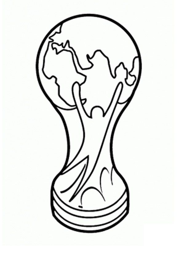 Fifa world cup trophy coloring page pãginas para colorir tatuagem xãcara desenho do bob esponja