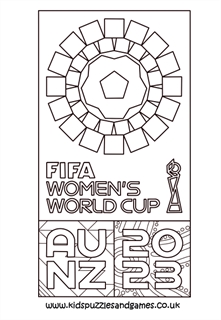 Fifa womens world cup louring sheets