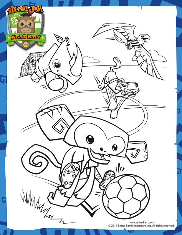 World cup coloring page