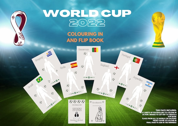 World cup colouring pages flick book soccer colouring page world cup football football flags around the world flags