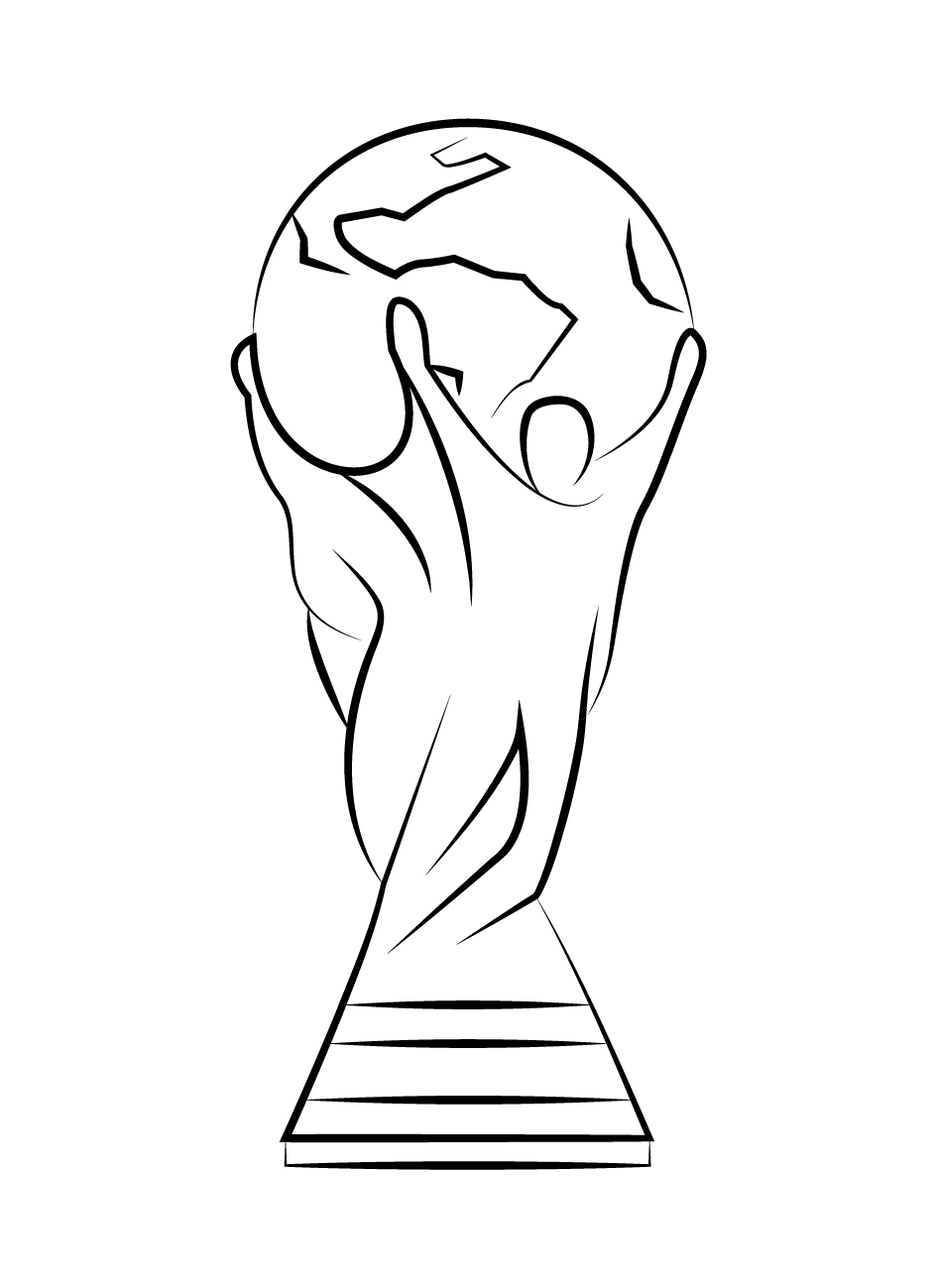 Qatar world cup coloring sheets