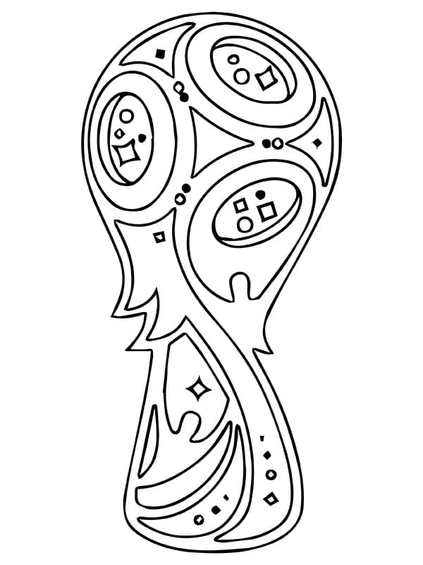 Dad trophy coloring page