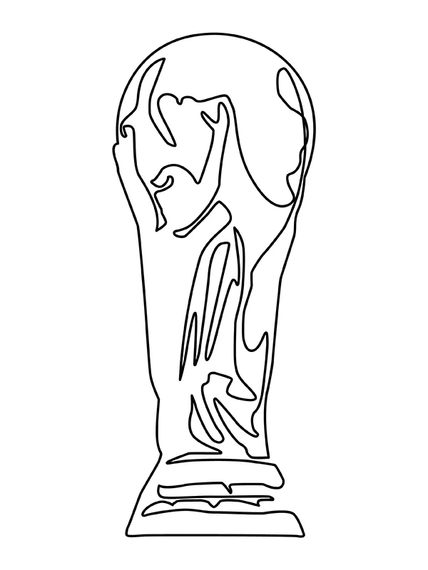 Fifa world cup trophies malvorlagen