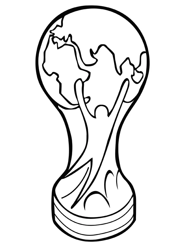 Fifa world cup trophies malvorlagen