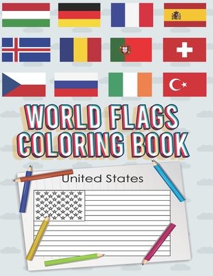 World flags coloring book flags of the world for kids children a great geography gift for kids and adults learn and color paperback penguin bookshop