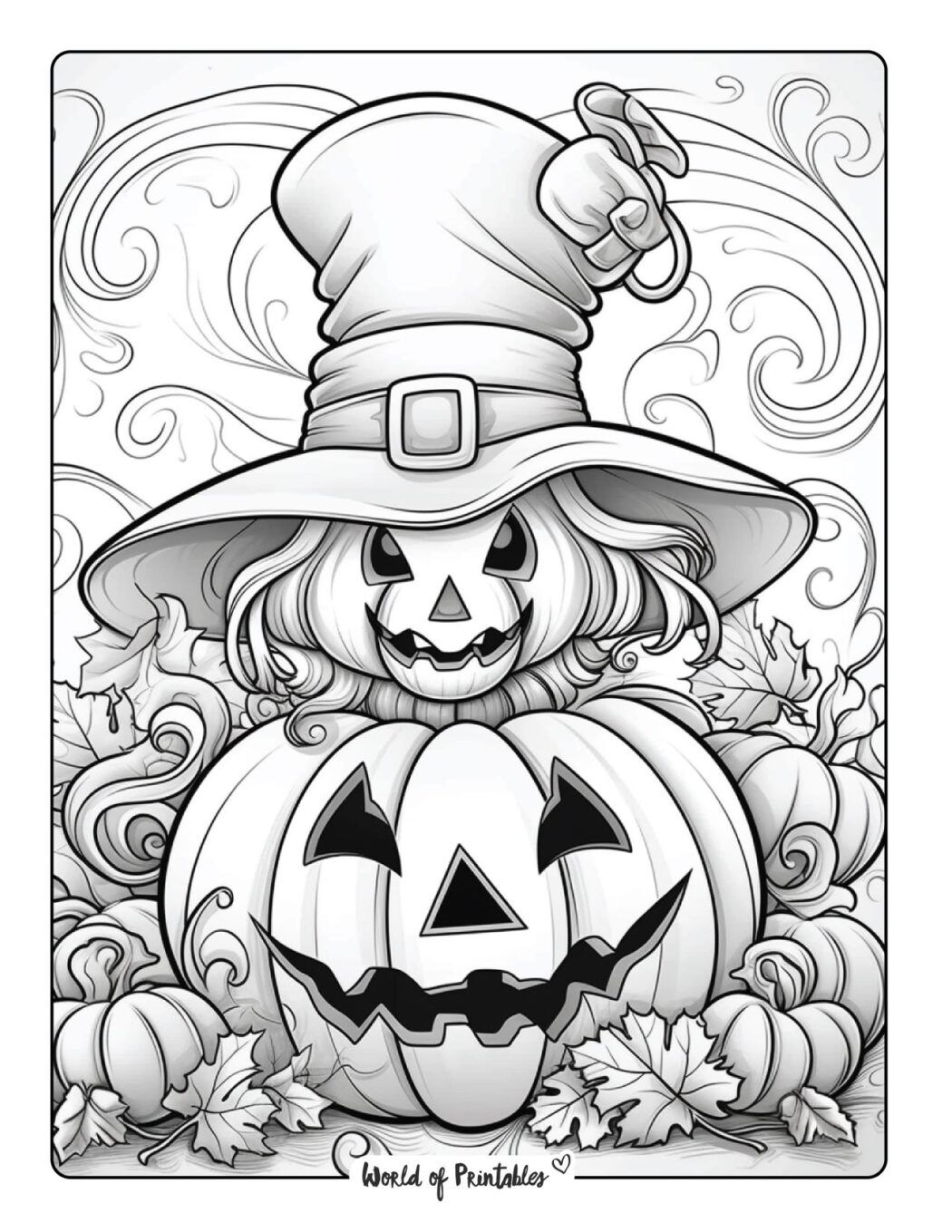 Pumpkin coloring pages