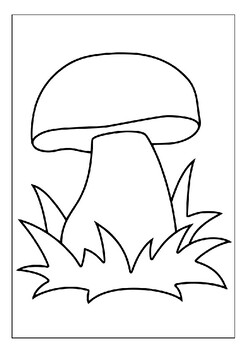 Discover the fascinating world of mushrooms with our printable coloring pages