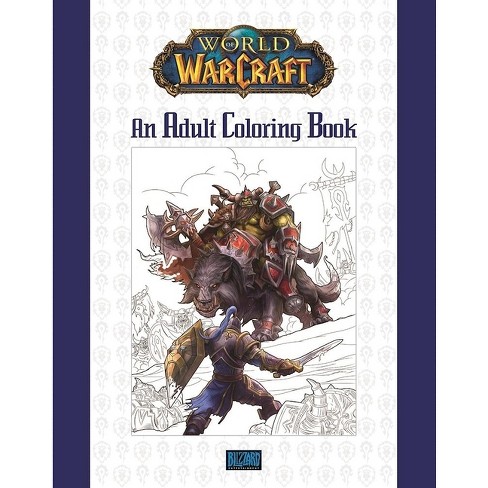 World of warcraft an adult coloring book